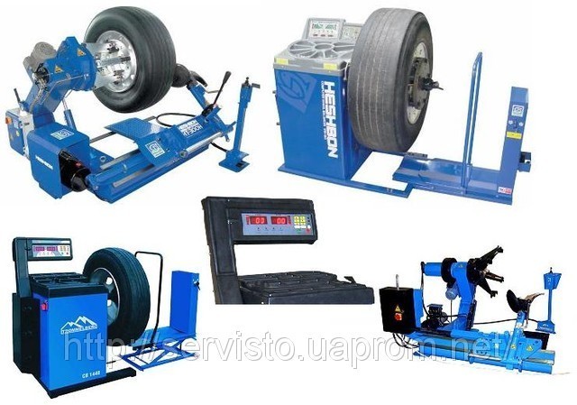 Грузовой шиномонтажный станок, гайковерт для крузового транспорта. - фото 1 - id-p37494