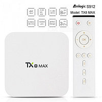 Smart TV mediabox Tanix TX8 MAX Amlogic S912 8 ядер 3G/16G Android 6.01. DDR4