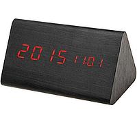 Деревянные часы LED Wooden Clock 1301