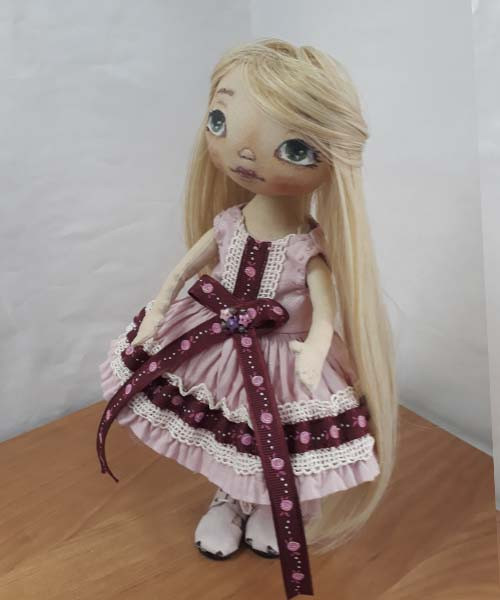 Кукла ручной работы Алёнушка - фото 1 - id-p5624170