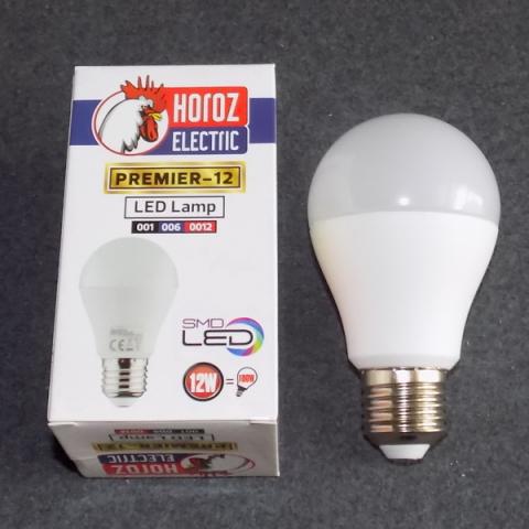 Светодиодная лампочка Horoz Electric LED 12W E27 4200K традиционная MMD-535650 - фото 1 - id-p5638849