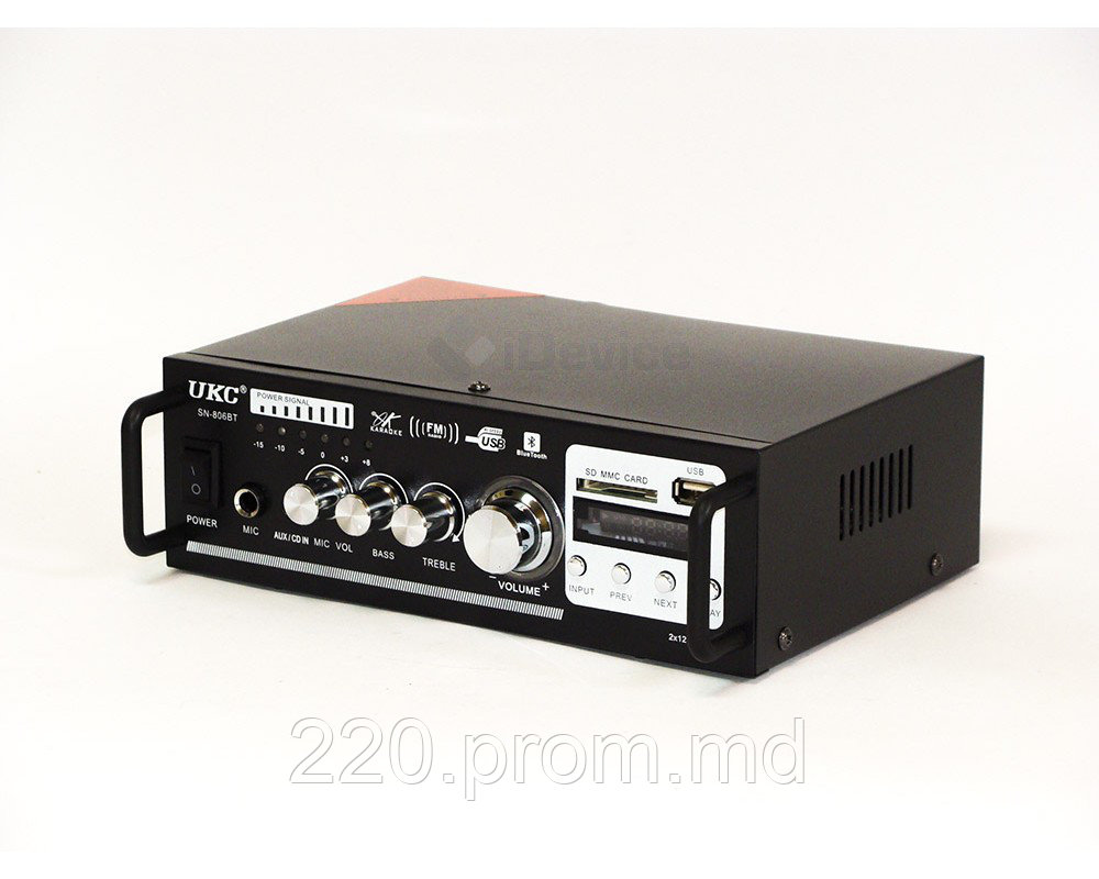 Усилитель звука UKC SN-806BT с Bluetooth - фото 1 - id-p5674411
