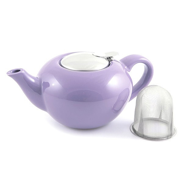 Чайник заварочный керамический Fissman 750 мл фиолетовый, 9207 F - фото 1 - id-p5675613