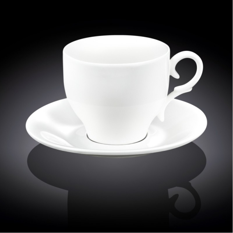 Чашка чайная с блюдцем Wilmax 330 мл, WL-993105 - фото 1 - id-p5675708