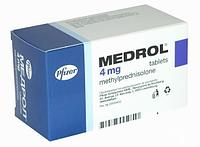 Таблетки Медрол/Medrol 4мг №30 ( Pfizer)