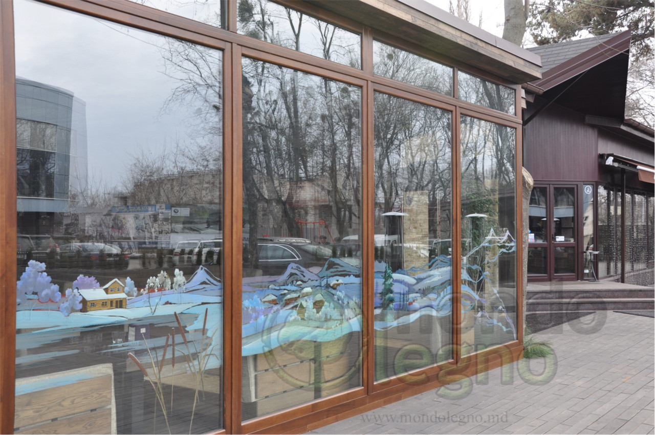 Деревянные окна, витражы / Ferestre, geamuri, vitralii din lemn masiv - фото 1 - id-p5676130