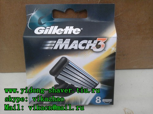 Gillette Mach3-новая упаковка бритвы - фото 1 - id-p798496