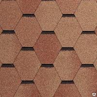 Гибкая битумная черепица TEGOLA Нордик терракота