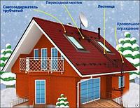 Кровельное ограждение Русь Эконом 3*0,6