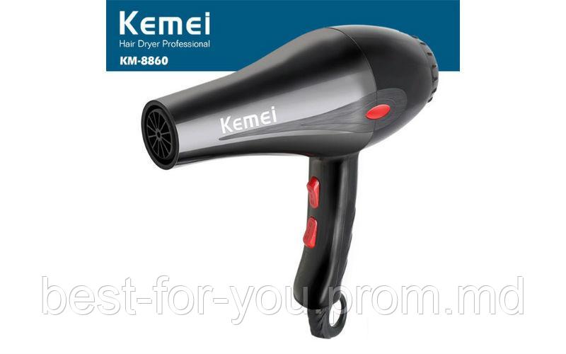 Фен для волос KEMEI KM8892 / Uscator de par KEMEI KM8892 - фото 1 - id-p5719138