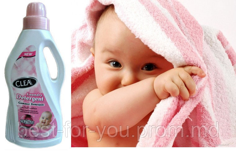 Гель для стирки детский Clea Baby 2Л / Gel de curatare Clea Baby 2L - фото 1 - id-p5751622