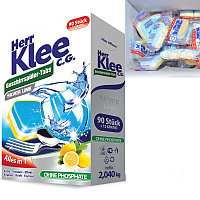 Таблетки для посудомоечной машины Herr Klee 102шт / Tablete masina de spalat vase Herr Klee 102buc