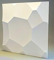 Пластиковая форма для изготовления 3d панелей "Ракушка" 50*50 (форма для 3д панелей из абс пластика)