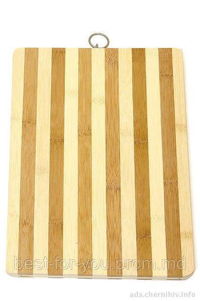 Доска разделочная бамбуковая / Tabla de tocat din bambus - фото 1 - id-p5753021