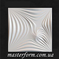 Пластиковая форма для 3d панелей "Магия" 50*50 (форма для 3д панелей из абс пластика)