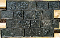 Полиуретановый штамп для бетона "Брусчатка", для пола и дорожек