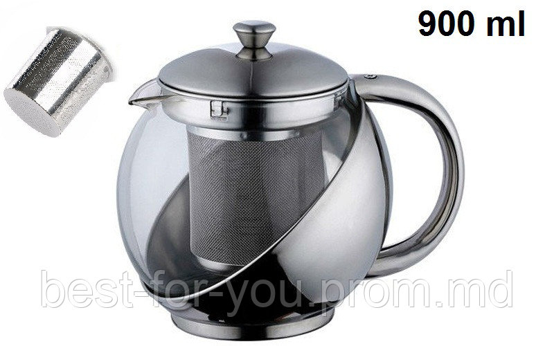 Чайник для заваривания (31B) 900ml / Ceainic pentru infuzie (31B) 900ml - фото 1 - id-p5753325