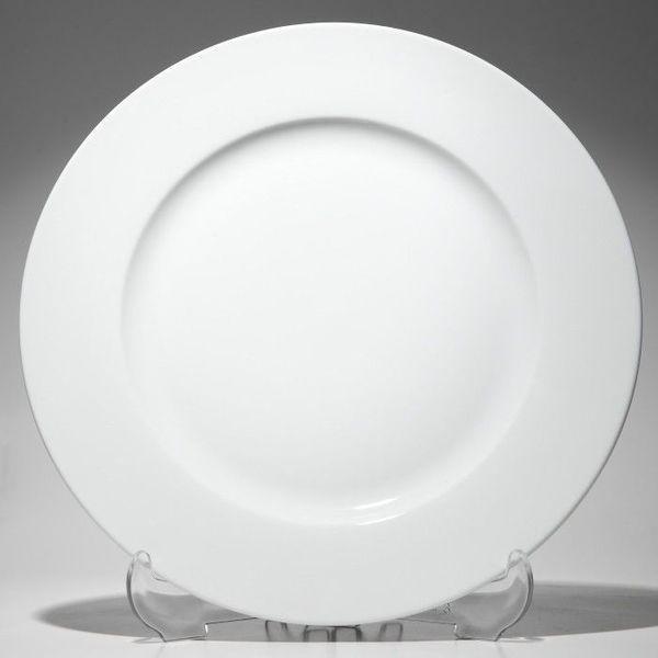 Тарелка белая круглая с бортом 18 см F0087-7 - фото 1 - id-p5550644