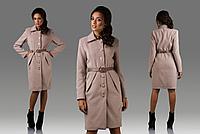 Кашемировое классическое пальто для деловых женщин