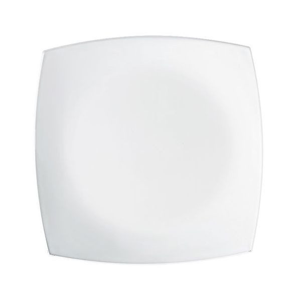 Тарелка обеденная квадр. Luminarc Quadrato White 26 см J0592 - фото 1 - id-p5759263