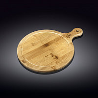 Блюдо круглое сервировочное Wilmax Bamboo 21,5х15 см с ручками WL-771095