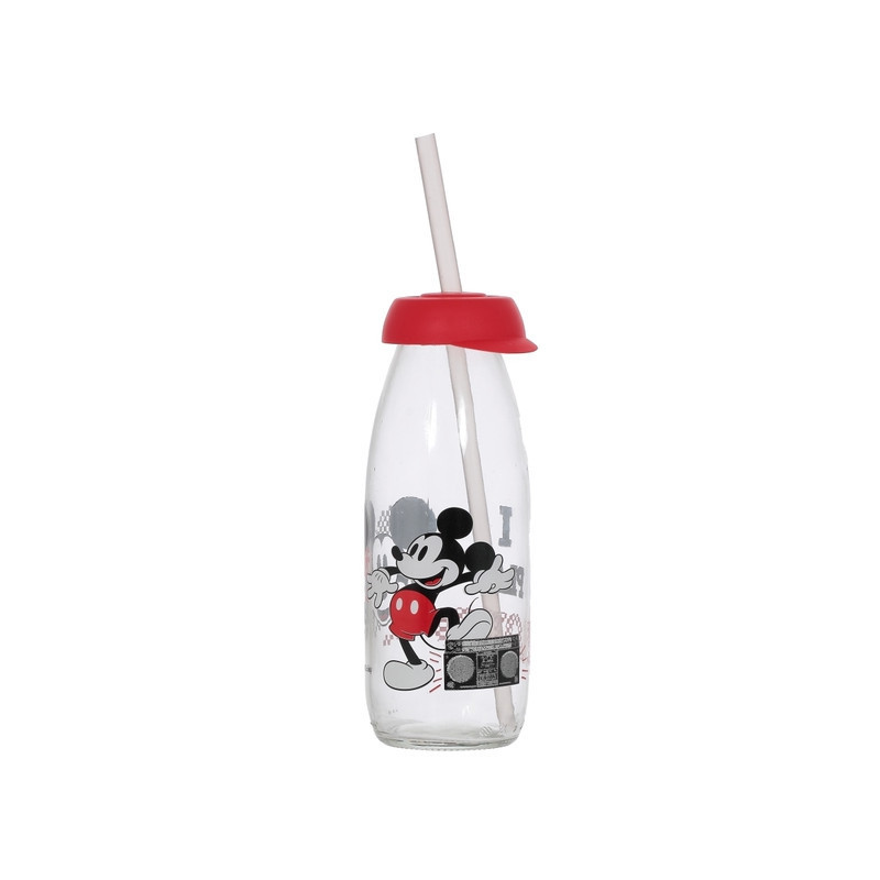 Бутылка для напитков детская Herevin Disney Mickey Mouse 250 мл стекло 111723-011 - фото 1 - id-p5765349