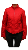 Куртка приталенная красная - фото 1 - id-p41208