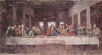 Леонардо да Винчи: Леонардо да Винчи - Тайная вечеря [The Last Supper; La Última cena] (1495-1498) Hi-Res