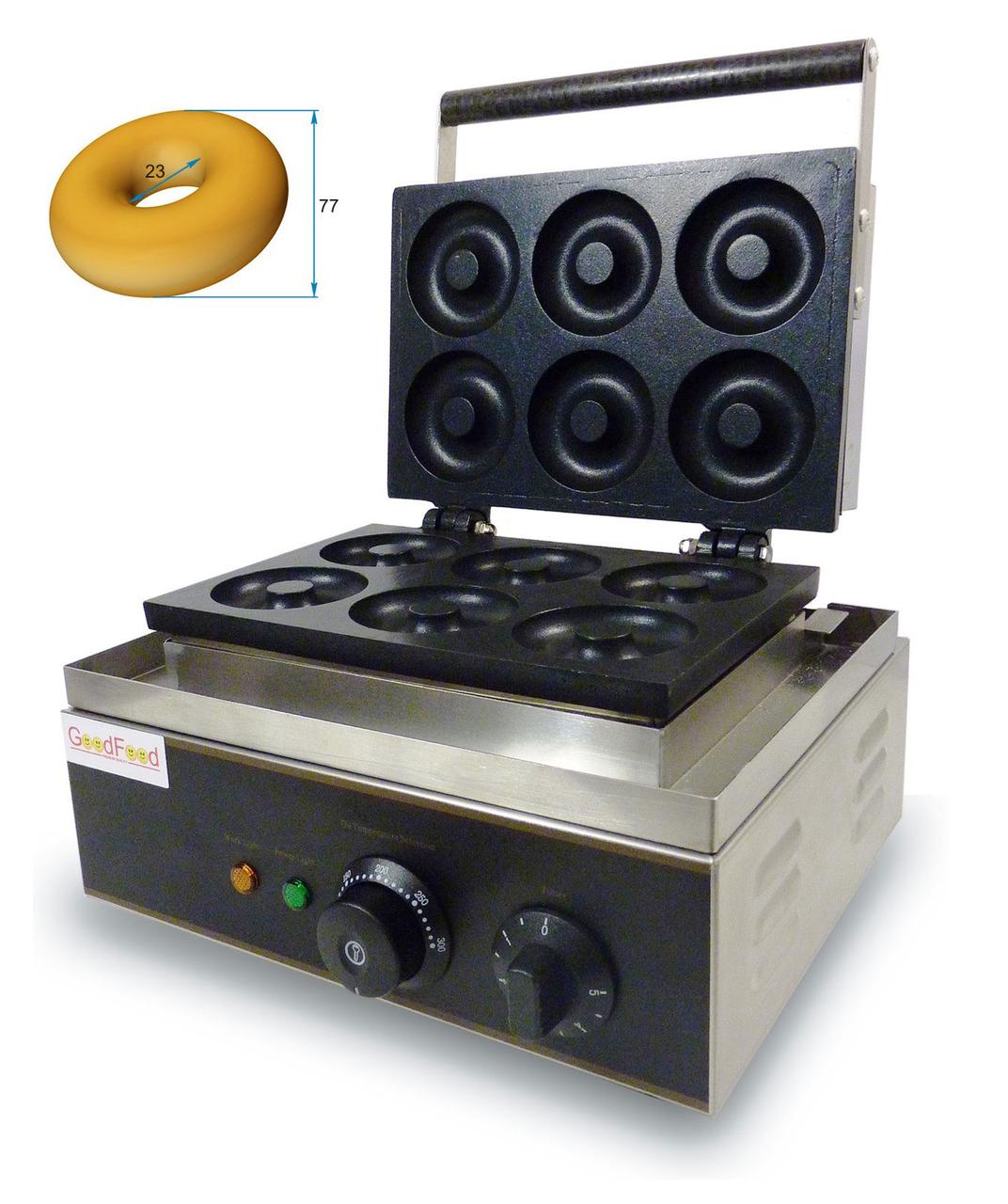 Аппарат пончиковый для донатсов (американских пончиков) GoodFood DM6 - фото 1 - id-p5986798