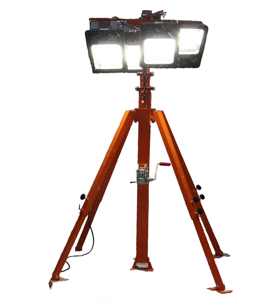 Осветительная мачта СПС-Р 3.9 LED 4х48 - фото 1 - id-p5990605