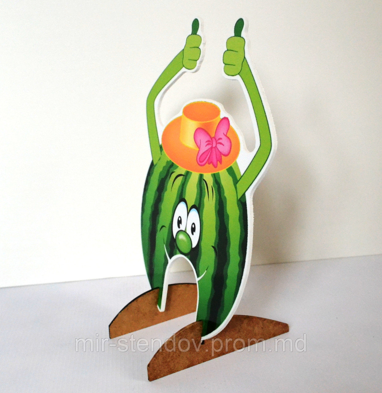 Настольная игра Прожорливые фрукты. Арбуз с прищепкой, фото 1