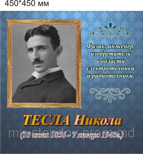 Тесла. Портреты для кабинета физики, фото 1