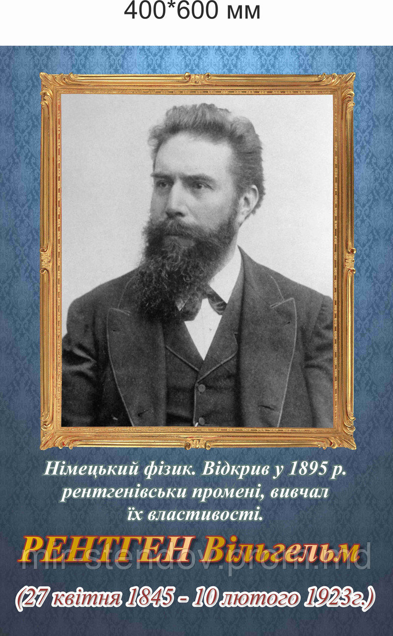 Рентген. Портрет для кабинета физики, фото 1