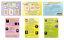 Картонные плакаты по Литературе