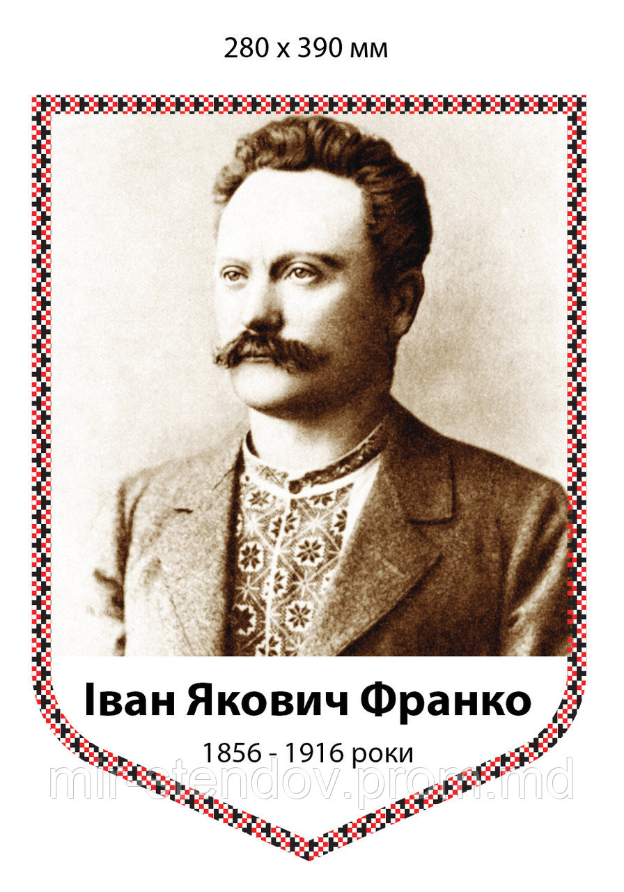 Іван Франко. Портрет для кабінета української мови та літератури, фото 1