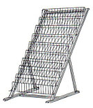 Стойка для презентации книг. Проволочная стойка для библиотеки, фото 2