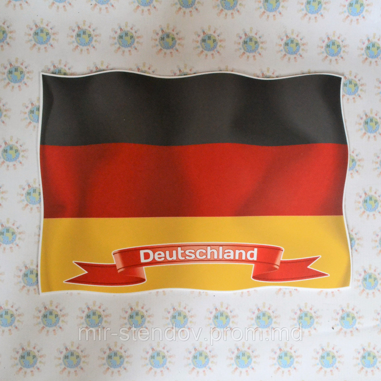 Флаг Германии. Пластиковый стенд - фото 1 - id-p4433580