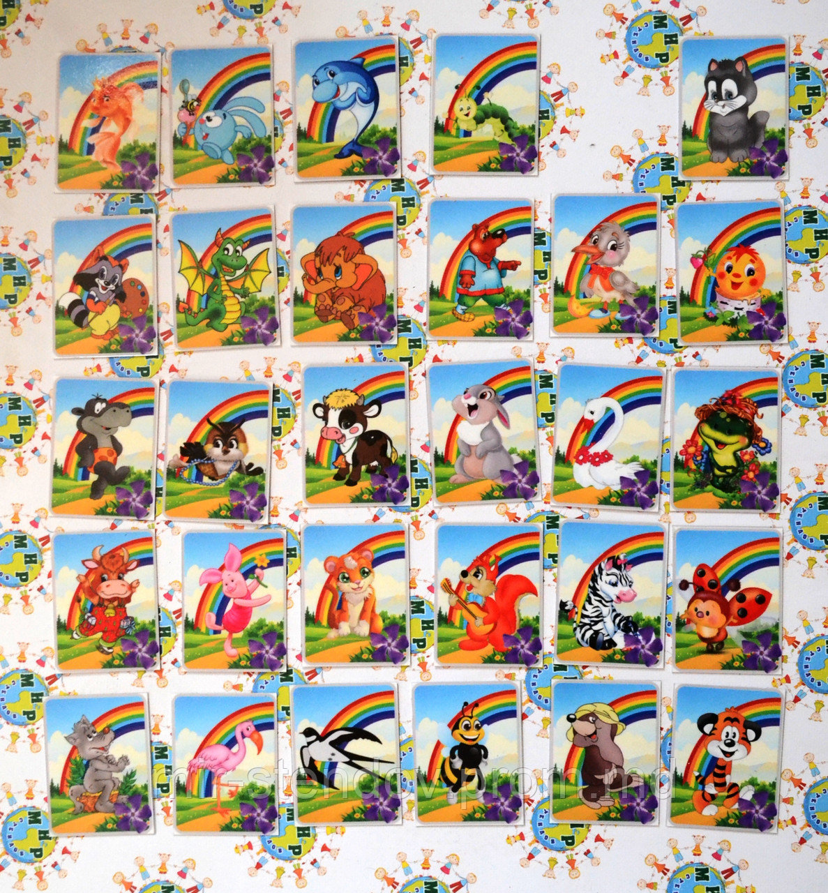 Набор карточек для уголка дежурных Барвинки - фото 1 - id-p5993278