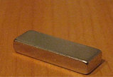 Магнит неодимовый прямоугольник  25х10х1 мм, фото 3