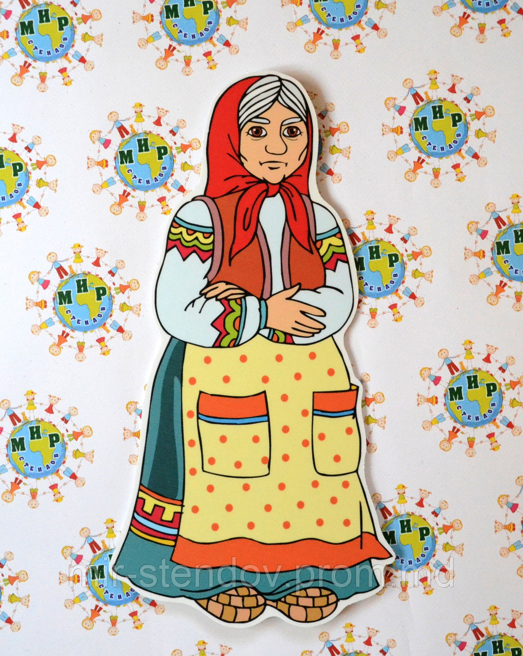 Бабушка. Настенная декорация для детского сада., фото 1