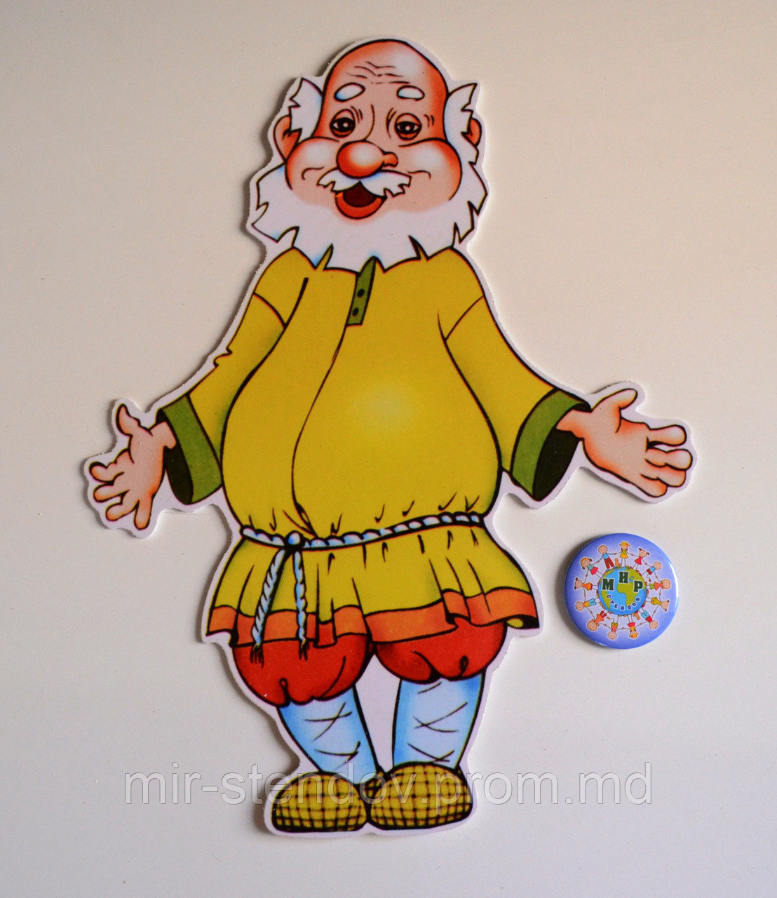 Дед. Настенная декорация для детского сада., фото 1