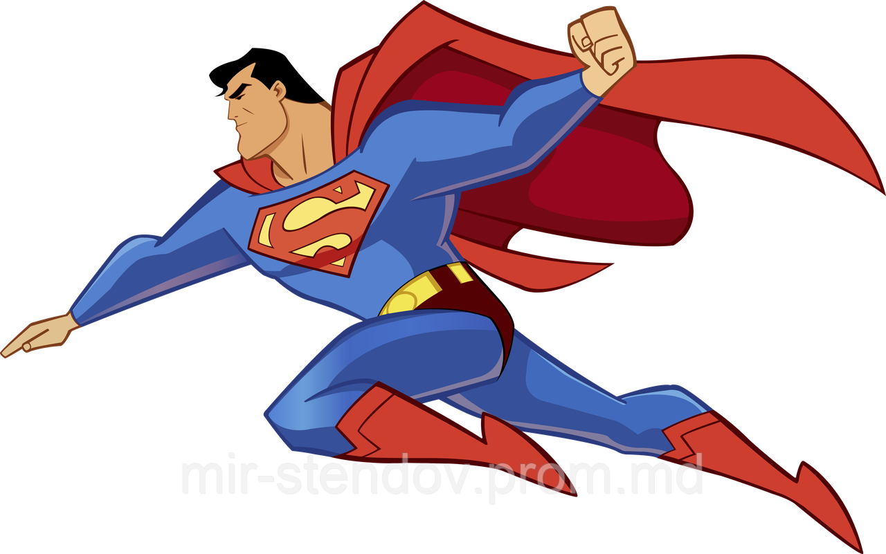 Наклейка Супермен - фото 1 - id-p5993525