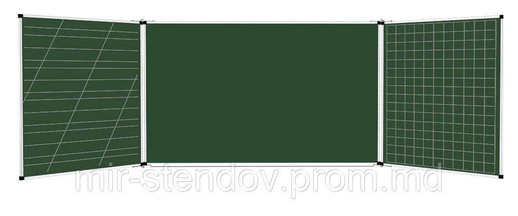 Доска для младших классов 400х100 см Расчерченная. Интеллект, фото 1