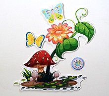 Лето. Настенная декорация для детского сада.