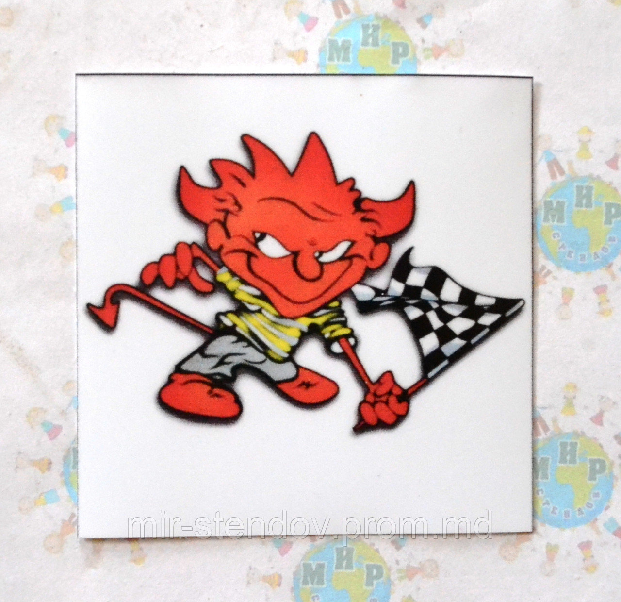 Наклейка на автомобиль Огонь, фото 1