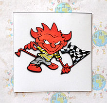 Наклейка на автомобиль Огонь