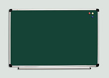 Доска магнитно - меловая 45х60 см Интеллект