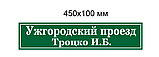 Уличный указатель с фамилией собственника или без, фото 3