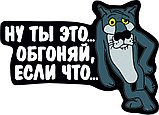 Наклейка Ну ты это - обгоняй, если что, фото 4