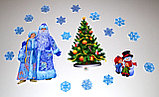 Снеговик и дети. Декорация настенная, фото 3